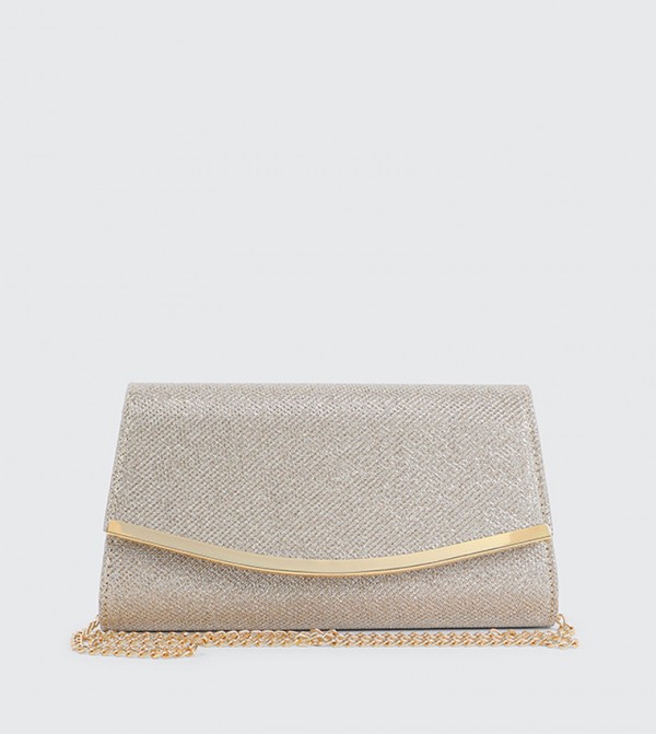 Shimmer Envelope Clutch