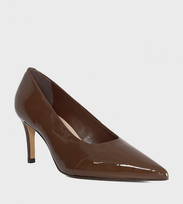ASPIRING Glossy Pointed Toe Pumps