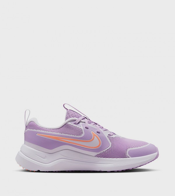 COSMIC RUNNER Contrast Detail Lace-Up Shoes