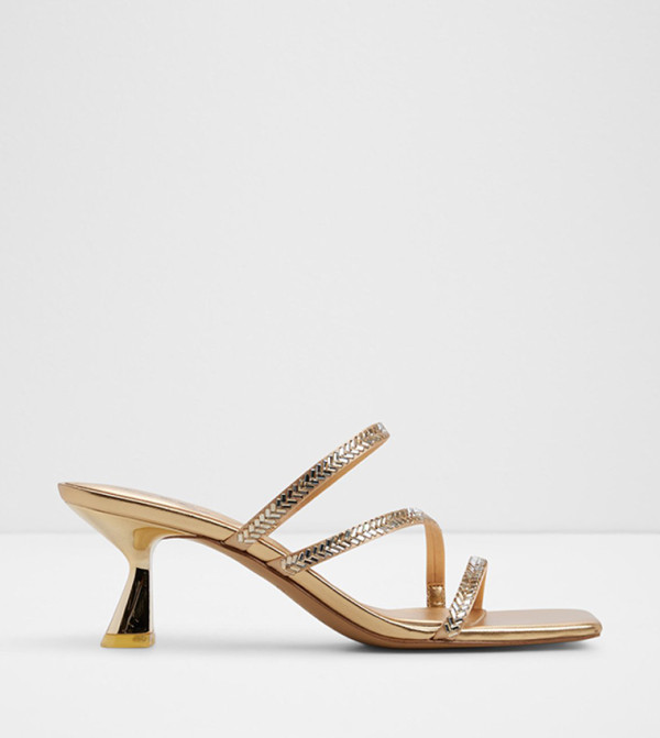 AVELINNE Open Toe Heel Sandals