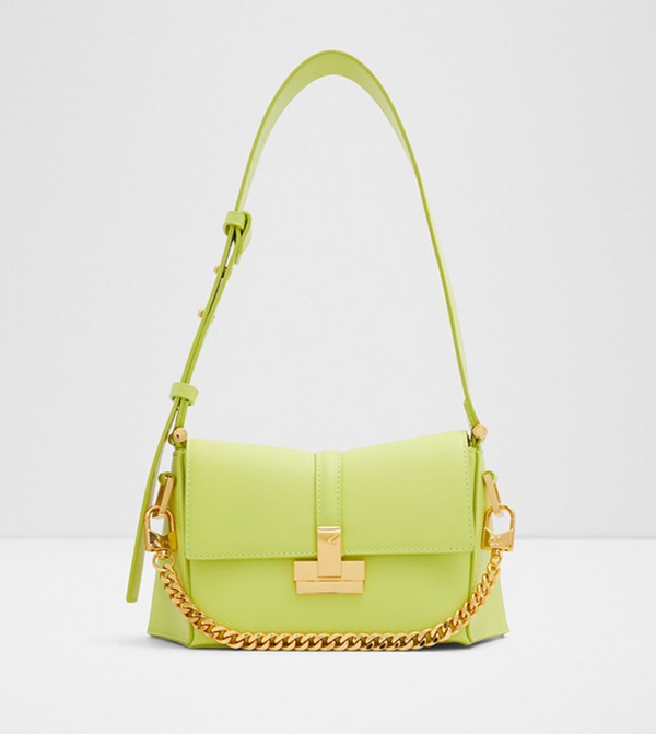 Buy Aldo AVERIL Textured Shoulder Bag In Green 6thStreet Oman