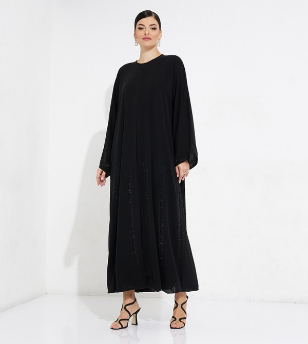 Embellished Long Sleeves Abaya