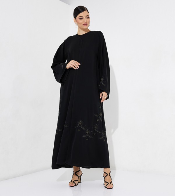 Embellished Long Sleeves Abaya