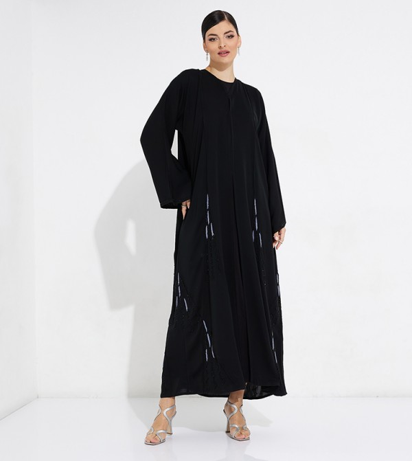 Embellished Long Sleeves Abaya