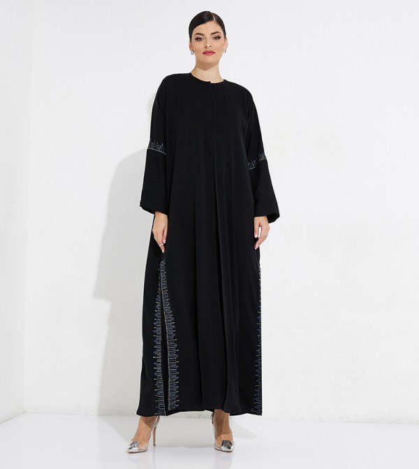 Embroidered Long Sleeves Abaya