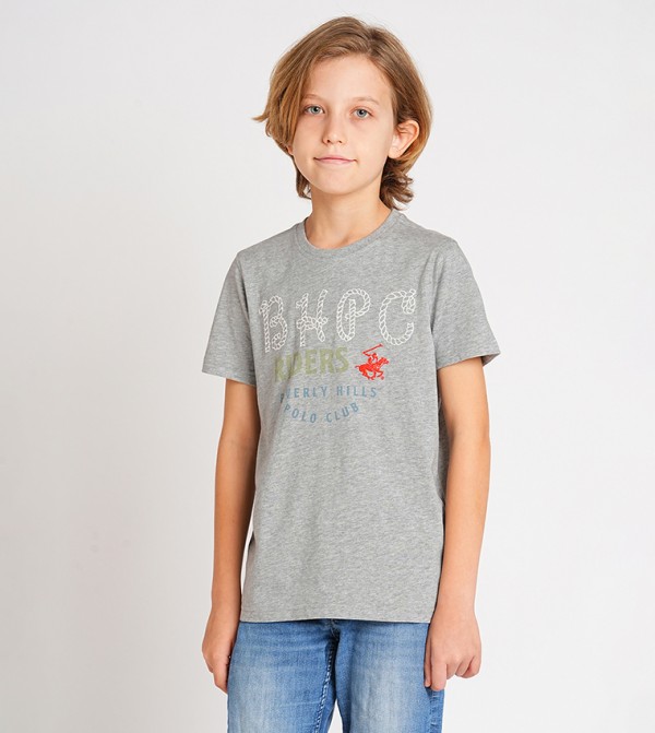 Logo Embroidered Short Sleeves T-Shirt