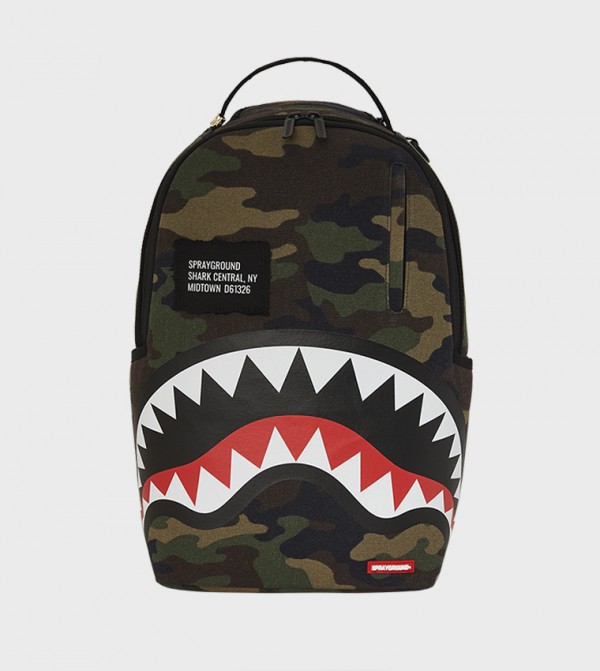 Shark Central Camo DLXS Backpack
