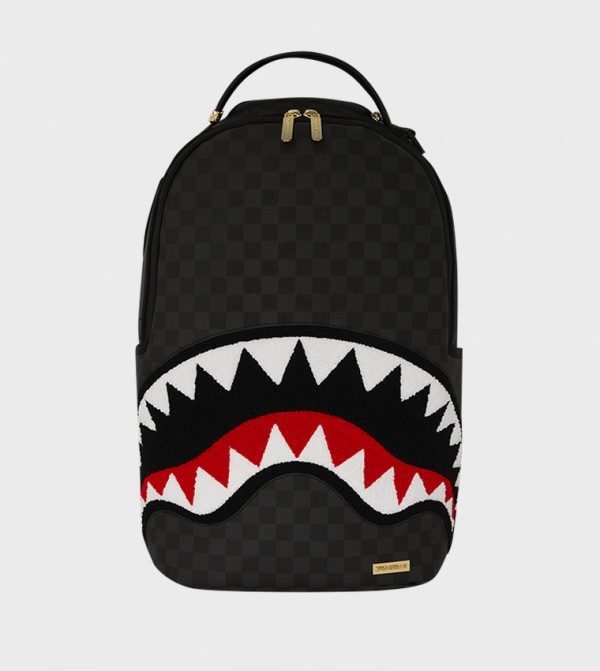 Black Chenille Sip DLXSV Backpack