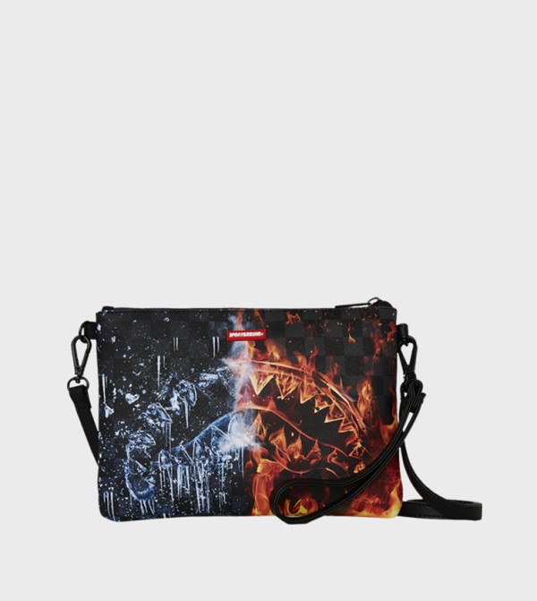 Fire & Ice Shark Crossover Clutch