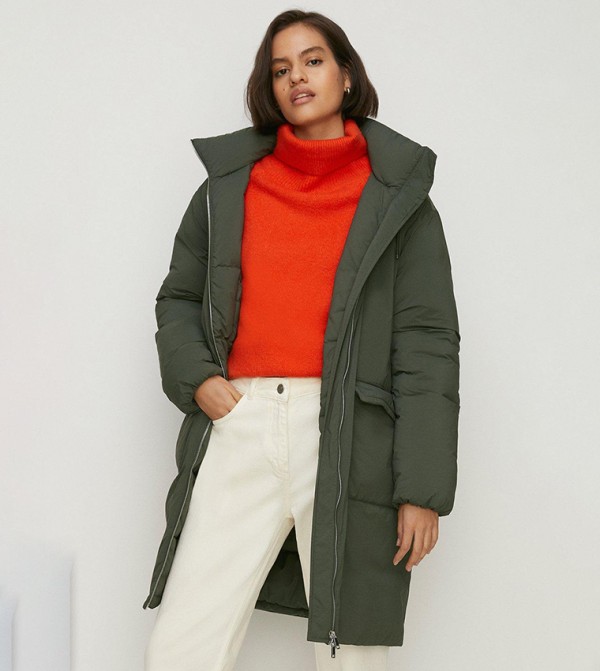 Oasis khaki clearance parka