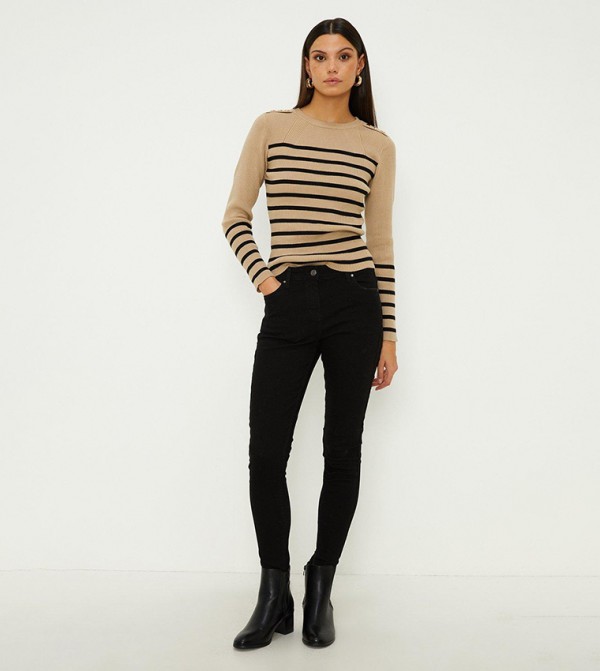 Jade Mid Rise Skinny Jeans