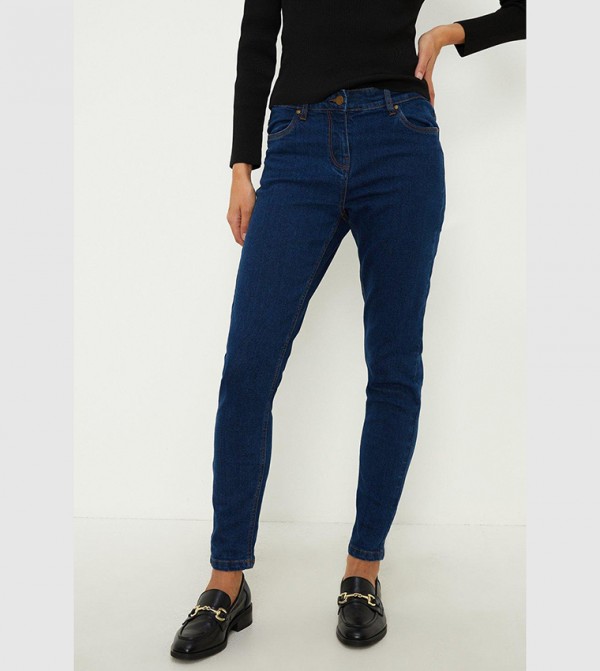 Jade Mid Rise Skinny Jeans