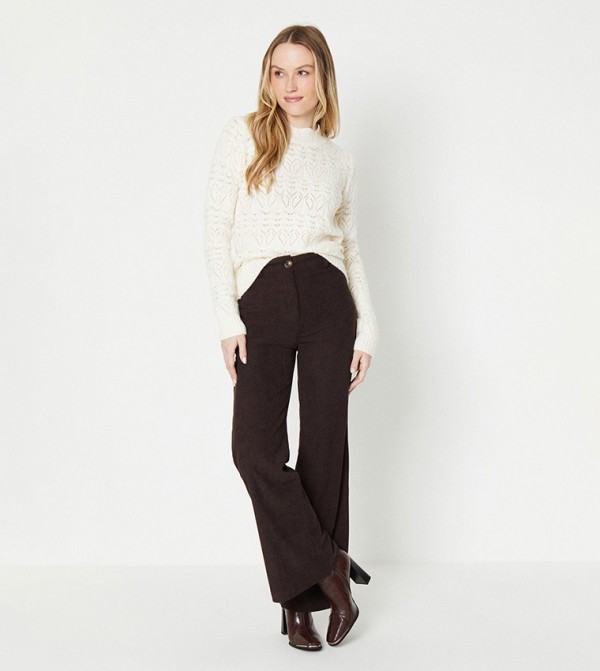 Oasis high 2024 waisted trousers