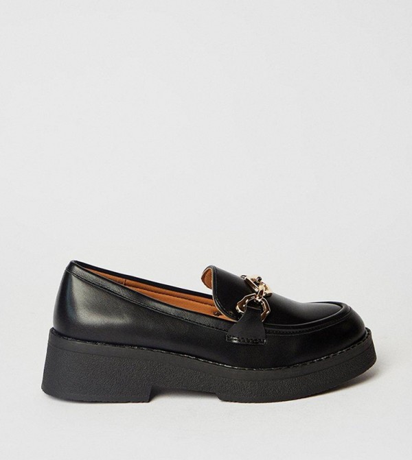 Bluebell Snaffle Detail Chunky Loafers