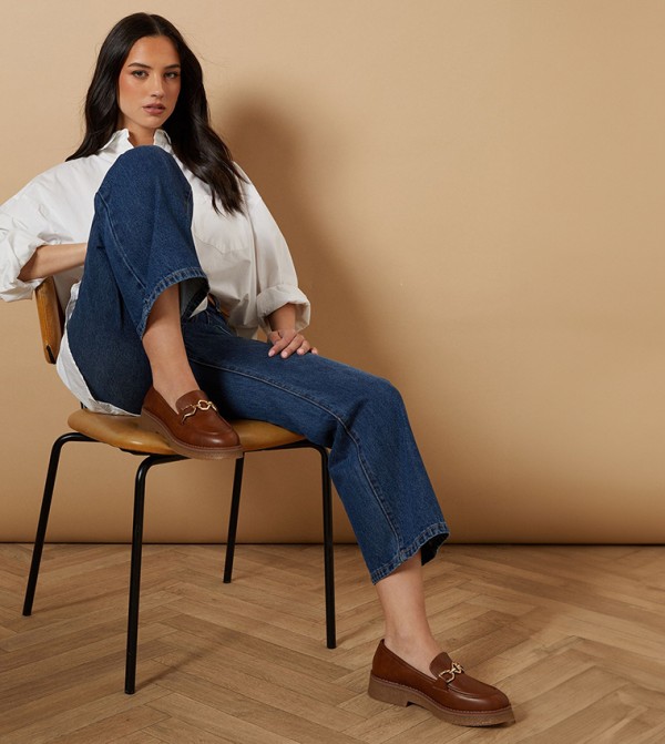 Bluebell Snaffle Detail Chunky Loafer