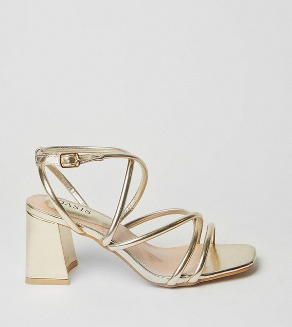 Mollies Strappy Block Heel Sandals