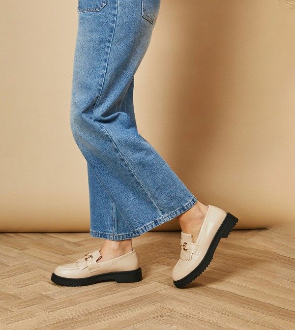 Candela Faux Leather Chunky Loafers