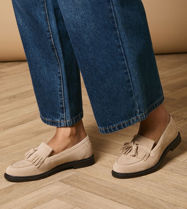 Brighton Suede Tassel Loafers