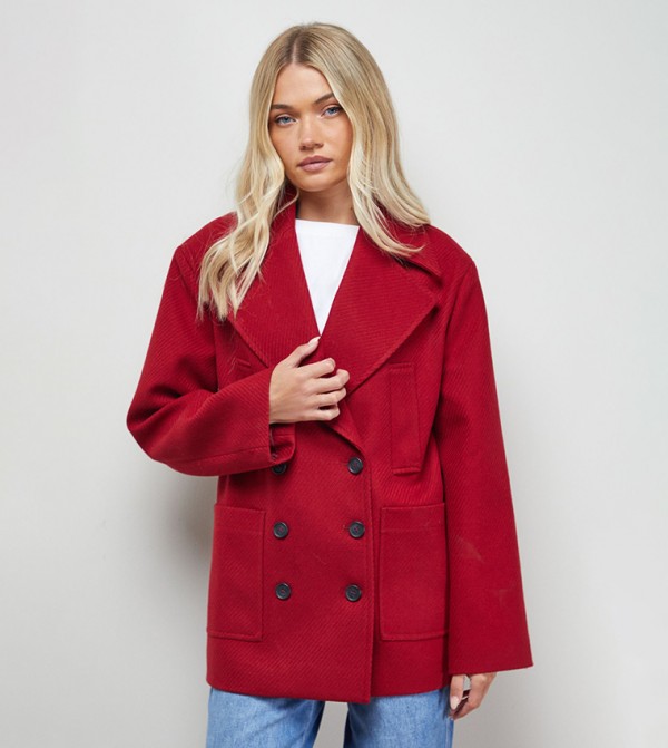 جاكيت مريح بكم طويل 