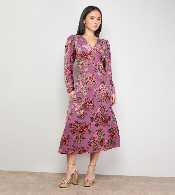 فستان كم باف للمقاسات الصغيرة 