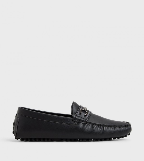 BARKER Metal Accent Loafers