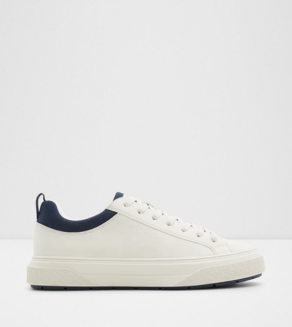 BAS Round Toe Lace-Up Sneakers