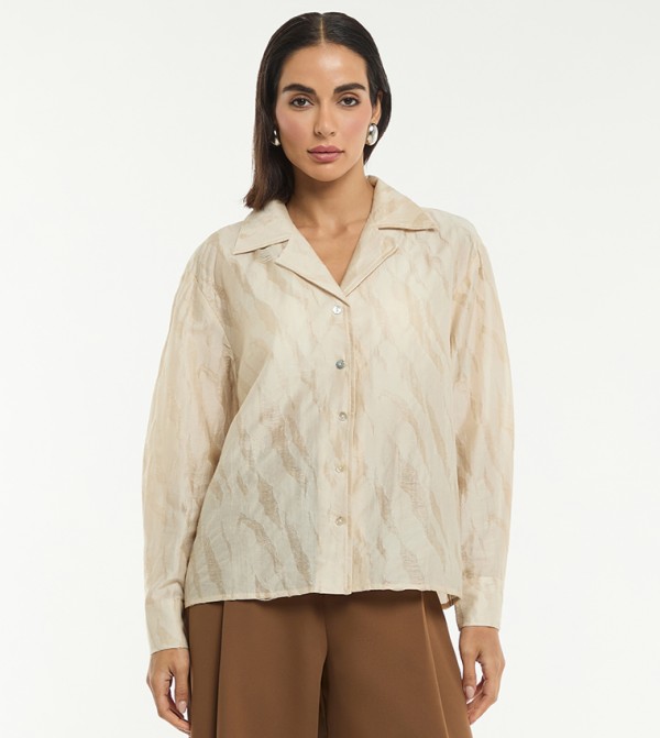 Embroidered Long Sleeves Shirt