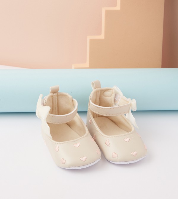 Embroidered Soft Sole Ballet Flats