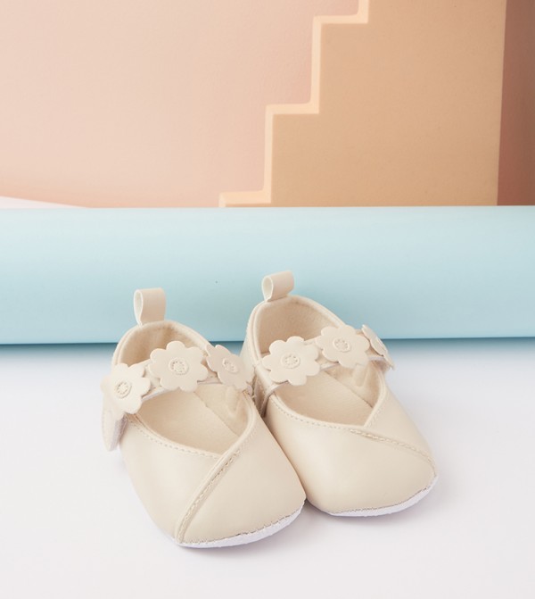 Appliqued Soft Sole Mary Jane