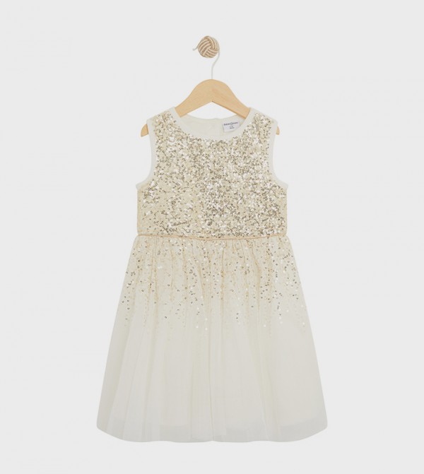 Sequined Sleeveless Dress