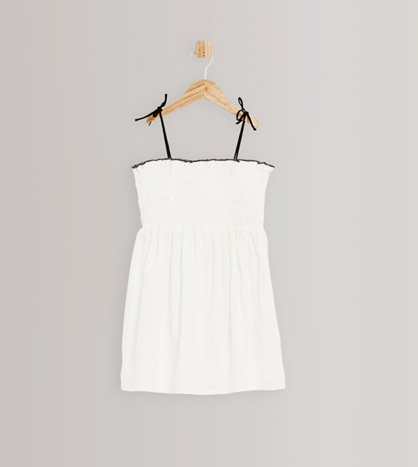 Textured Strappy Dress