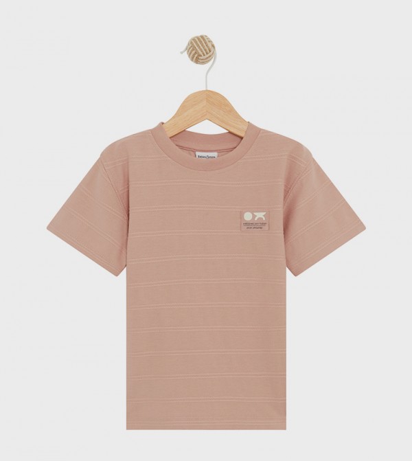 Striped Crew Neck T-Shirt