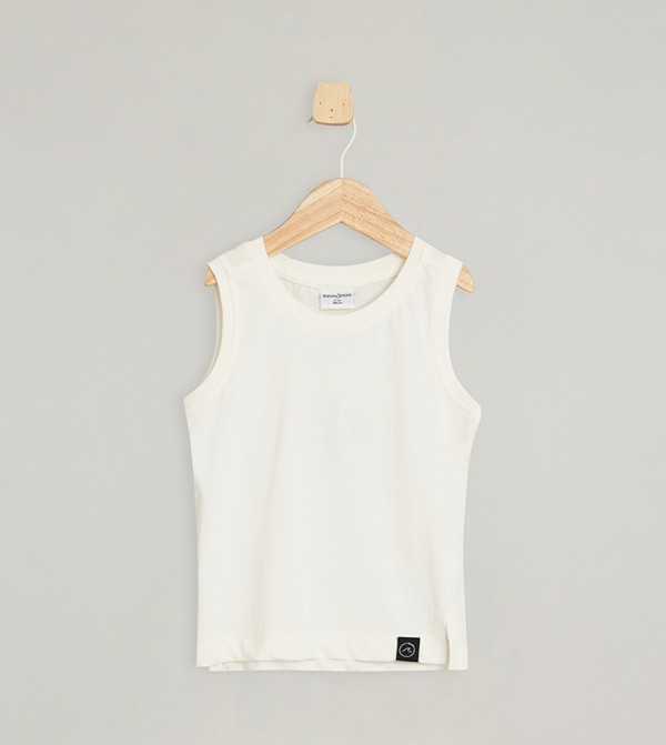 Solid Sleeveless Vest