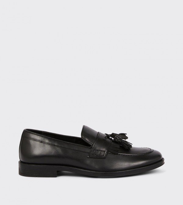 Buy Burton Benji Essentials Slip On Formal Shoes In Black