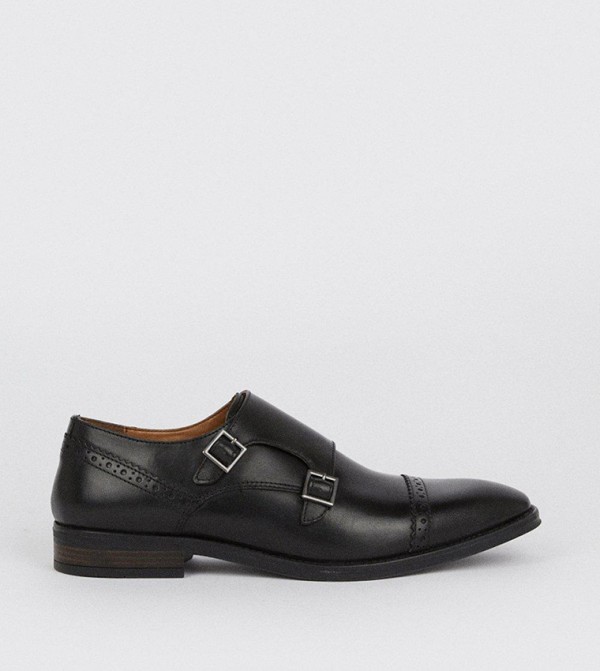 Selected homme sales monk shoes