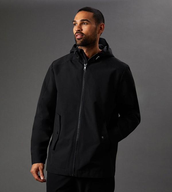 Water Resistant Hooded Jacket