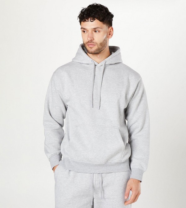 Solid Long Sleeves Hoodie