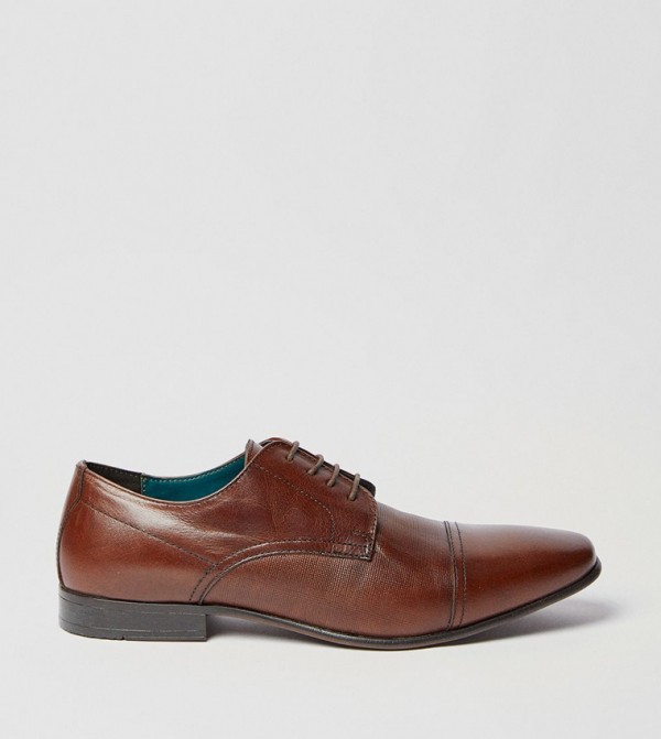 Banks Smart Leather Derby Shoes