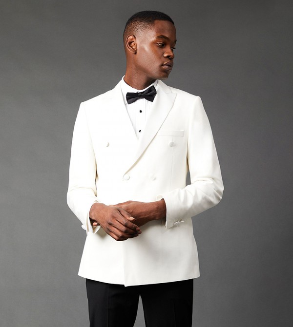 Double Breasted Tuxedo Jacket