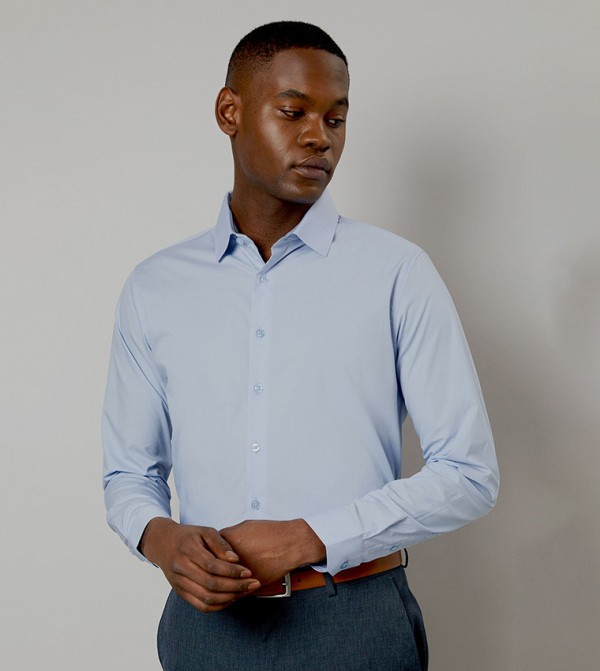 Premium Cotton Tailored Fit Long Sleeves Shirt