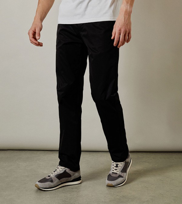 Solid Slim Fit Chinos