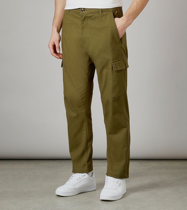 Solid Cargo Trousers