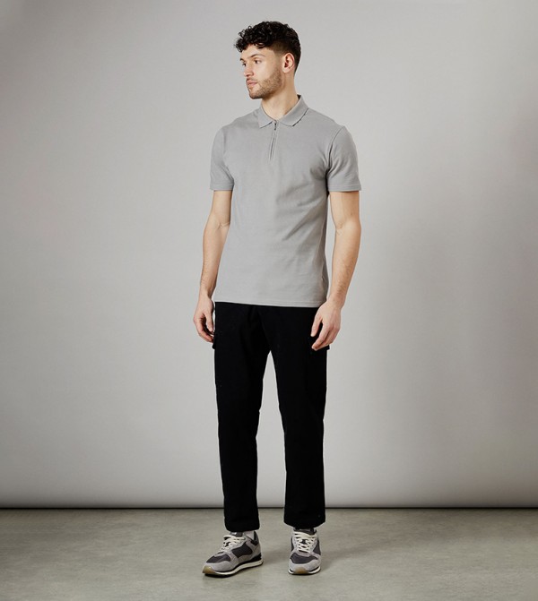 Solid Cargo Trousers