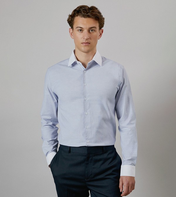 Stretch Long Sleeves Slim Fit Shirt