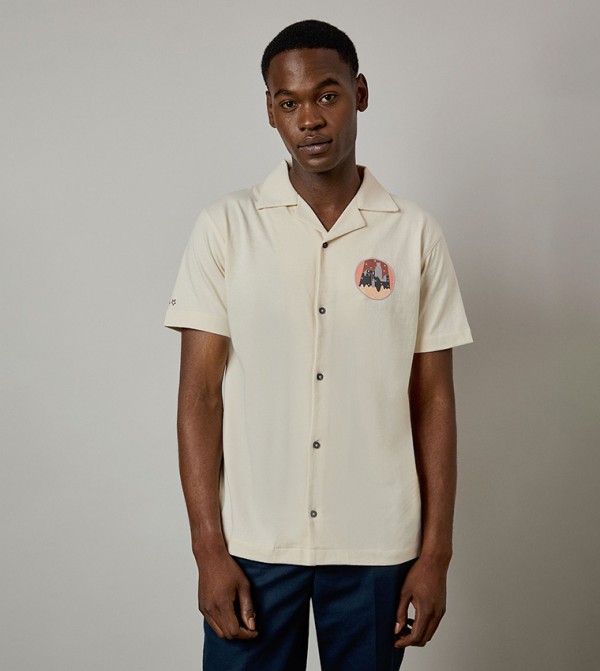 Printed Short Sleeves Casual Shirt