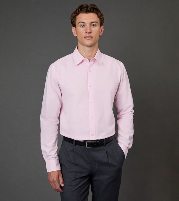 Solid Long Sleeves Formal Shirt