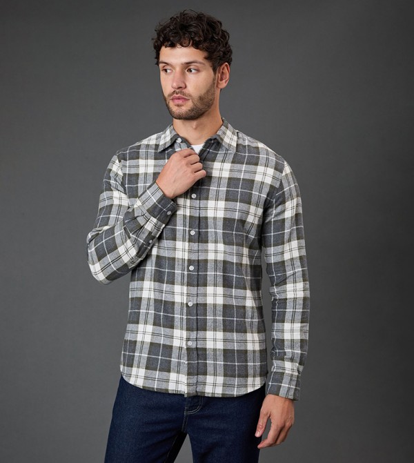 Checkered Long Sleeves Shirt