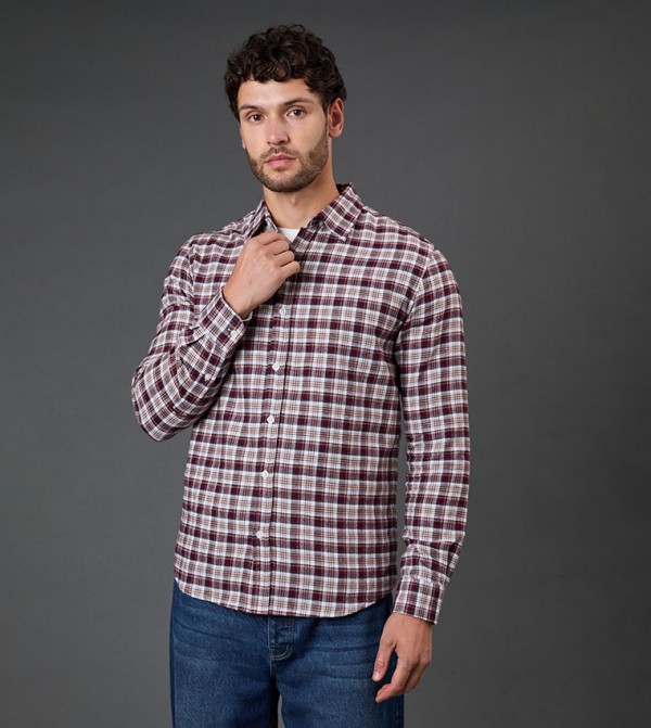 Checkered Long Sleeves Shirt