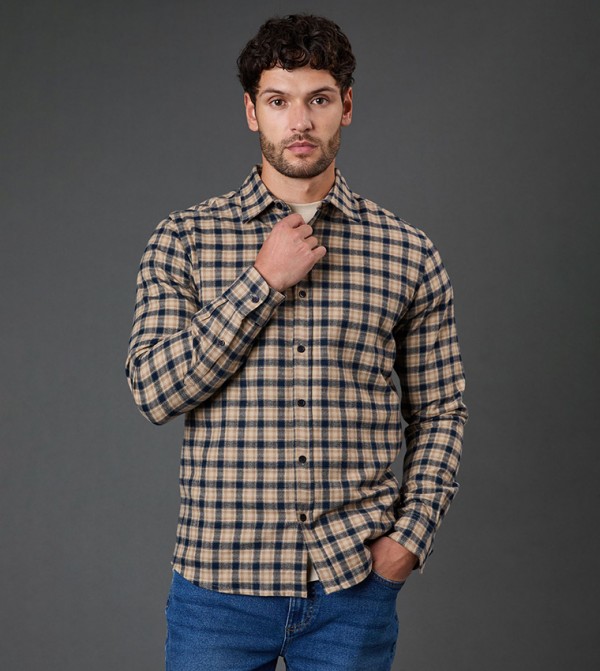 Checkered Long Sleeves Shirt
