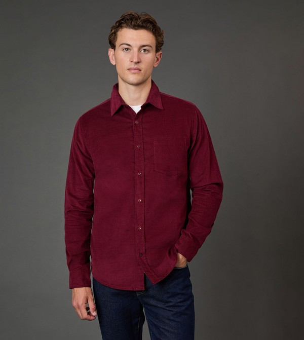 Corduroy Long Sleeves Casual Shirt